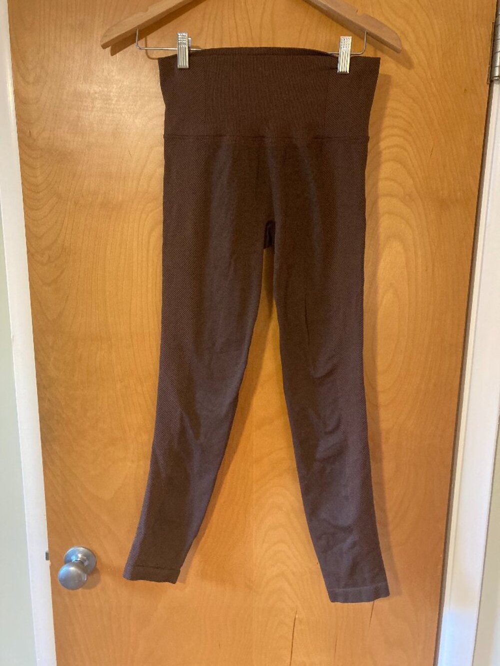 All In Motion Textured Brown Leggings